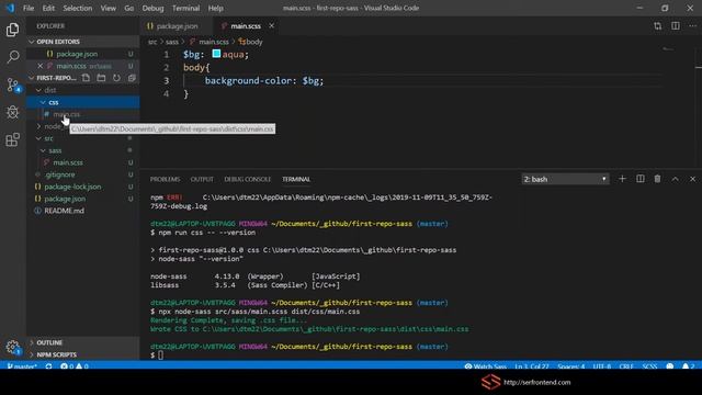 cap. 04 | #5 - Curso ferramentas front-end - SASS: Como converter .sass para .css смотреть онлайн