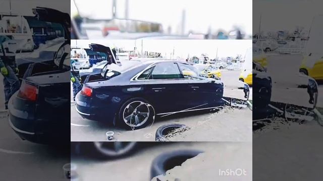AUDI А8. замена 20 тапок на 22 смотреть онлайн
