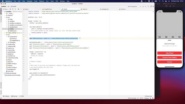 React Native Upload Image Component - Part-4 смотреть онлайн