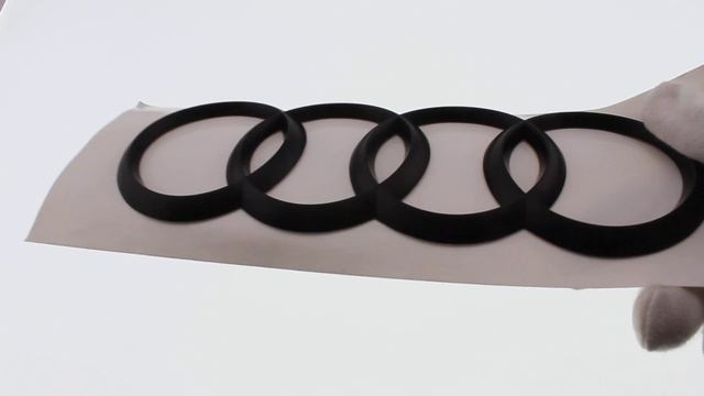 Эмблема на багажник для Audi кольца 192x67 вогнутые смотреть онлайн