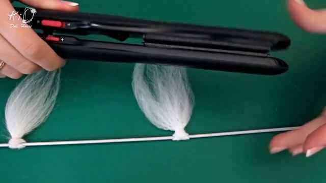 ?Как вычесывать пряжу для кукольного парика!?✨Из чего сделать волосы для куклы✨DIY смотреть онлайн