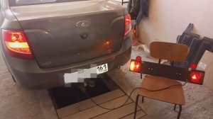 Установка фаркопа на Lada Granta седан 2011-... в компании Фаркоп161. Leader-plus