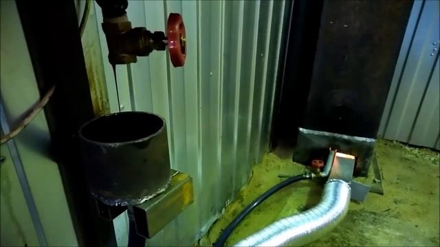 Горелка на отработке Пламя-30. Опыт эксплуатации.