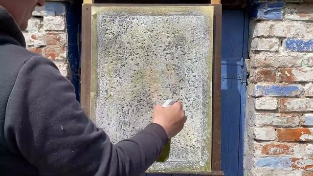 Мастер класс! Фактура СТАРЫЙ БЕТОН из декоративного материала Микроцемент! FEIDAL! смотреть онлайн