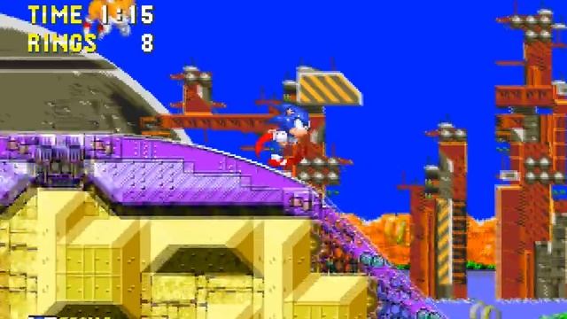 Sonic 2 Clone Driver v2 in Sonic 3 & Knuckles смотреть онлайн