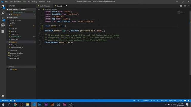 How To Manage Global State Using React Hooks & ContextAPI смотреть онлайн