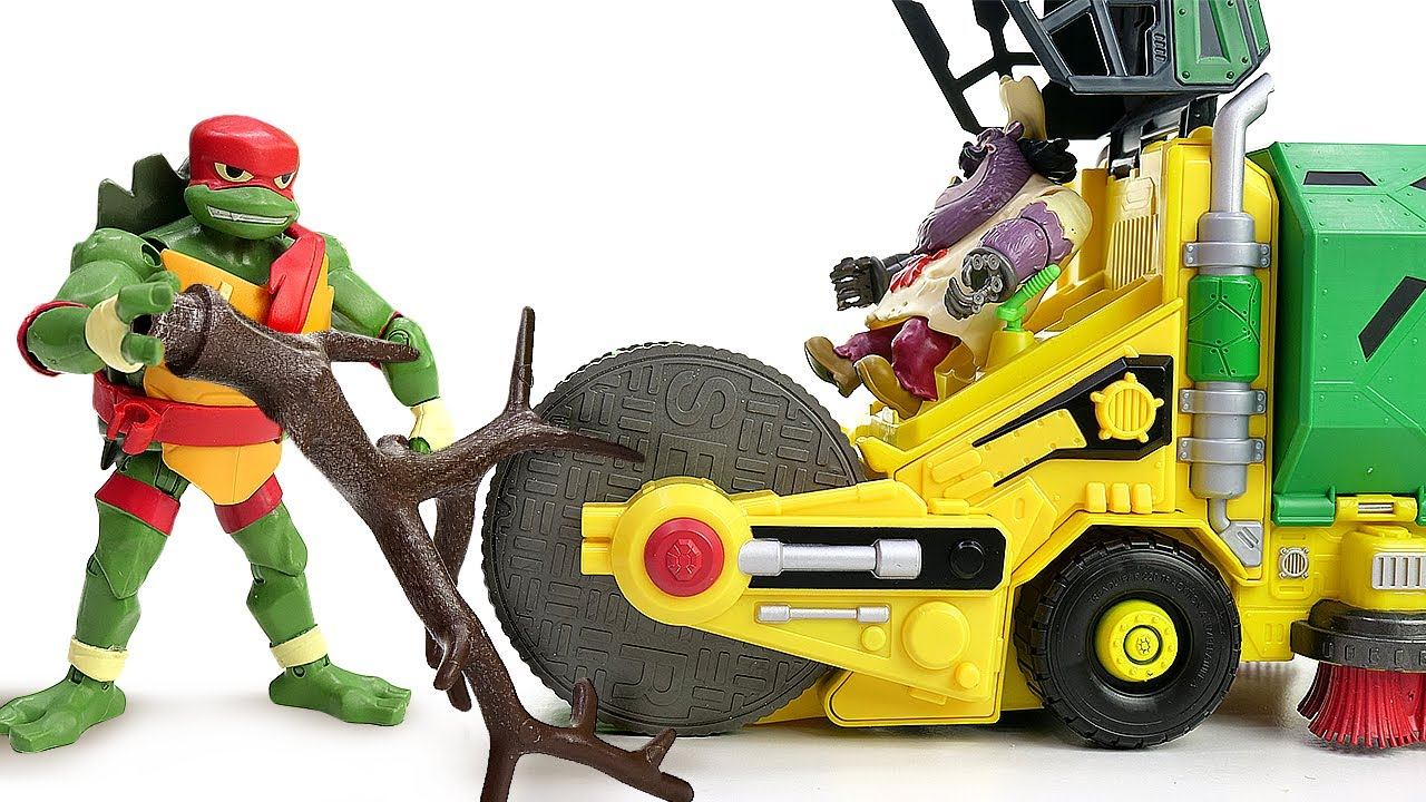 Видео игры - ЧЕРЕПАШКИ НИНДЗЯ на Пикнике! Как остановить Злодеев? - Новые игры битвы Ninja Turtles смотреть онлайн