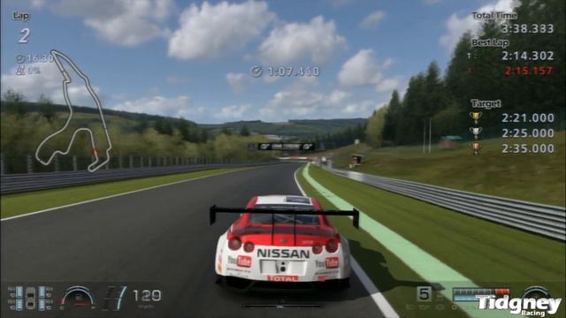 [GT Academy 2014] - Round 4 (GTR GT3 @ Spa): 2:14.637 смотреть онлайн