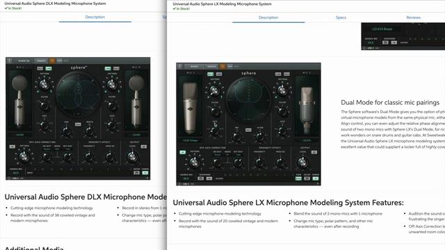 UA Sphere DLX and Sphere LX Mic Differences. And There's a Brauner! смотреть онлайн