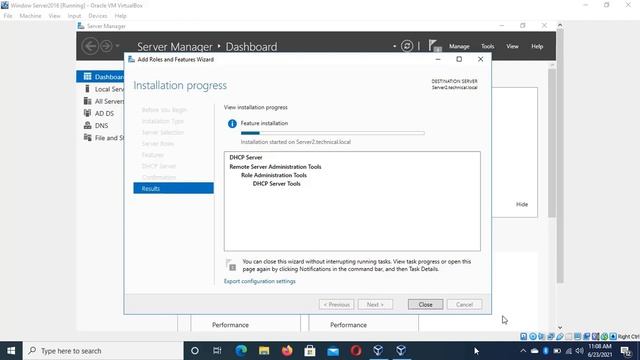 Setting Up DHCP On Window's Server 2016 On/VirtualBox Environment (2021) смотреть онлайн