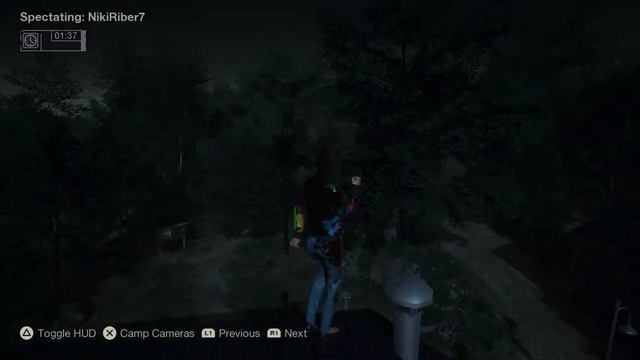 Friday the 13th: The Game_under the moonlight and over the bed mega glitch ! смотреть онлайн
