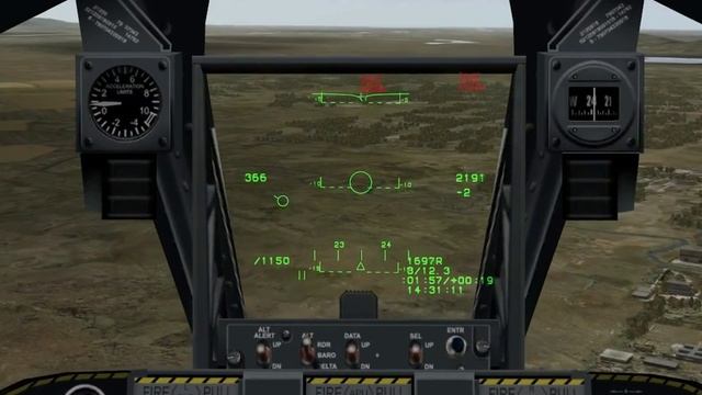 11. A-10A: Air-to-Air (LockOn Flaming Cliffs 2.0) смотреть онлайн