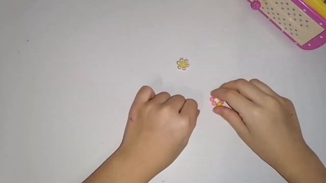 Цветок из бусин! ?Как сделать цветок из бусин или бисера? смотреть онлайн