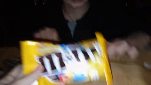 Распаковка M&M's,подарок на НГ смотреть онлайн