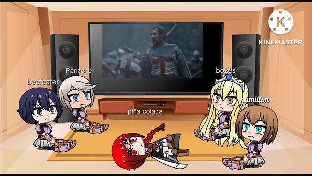 gate reacts to (rose knights) templars and spartans смотреть онлайн