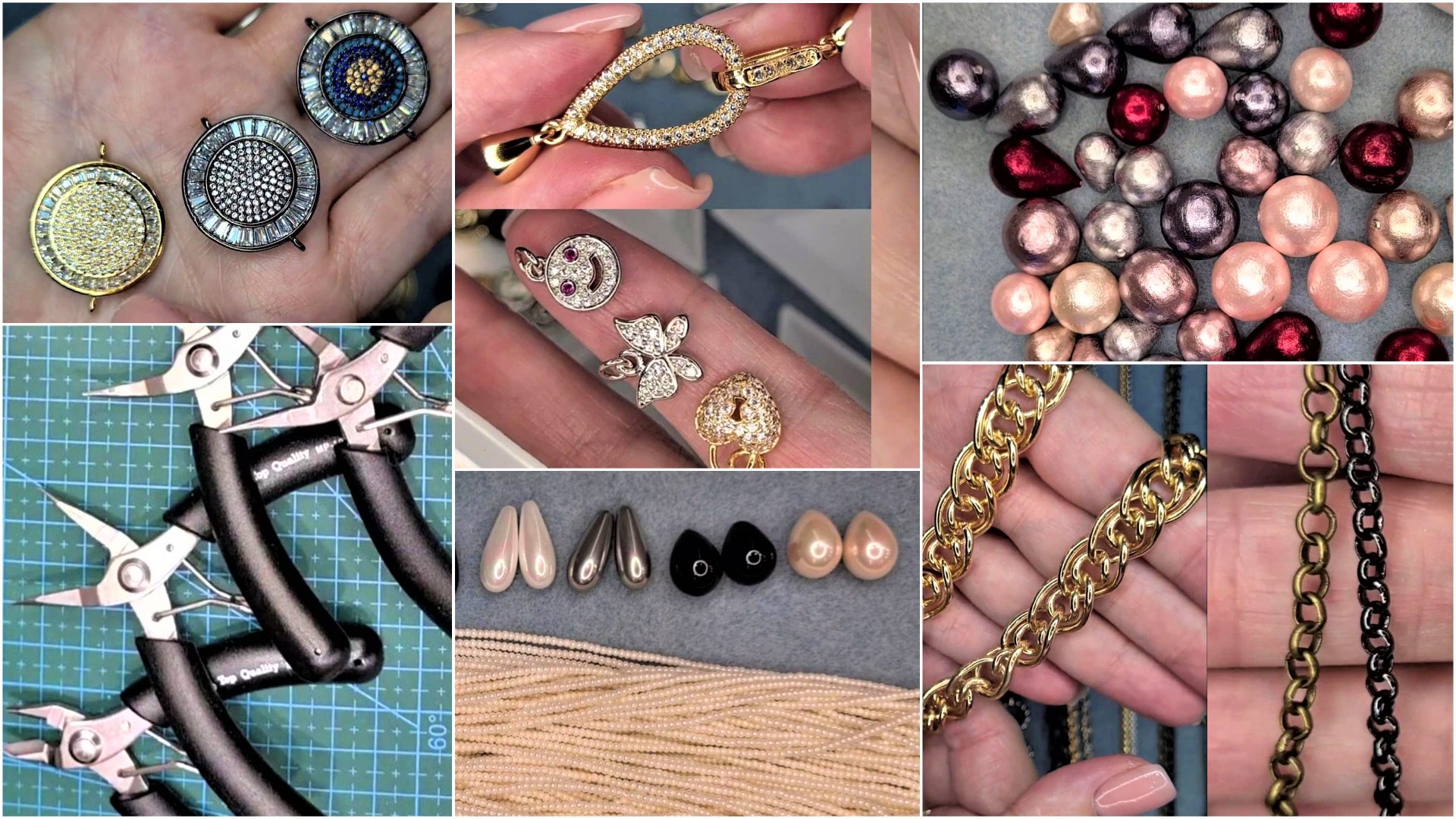 ТЦ Севастополь🛒 Фурнитура, хлопковый жемчуг, инструменты, коробочки для украшений и др. Часть1 смотреть онлайн