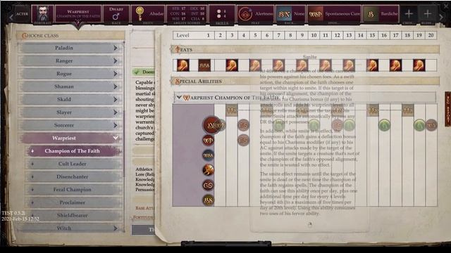Pathfinder Wrath of the Righteous Classes Guide - Warpriest Deep Dive - All Mechanics and Archetype смотреть онлайн