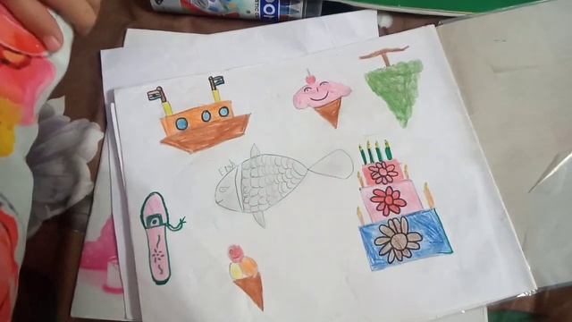 My hobby @drawing?? ye maine kya kya bana diya... смотреть онлайн