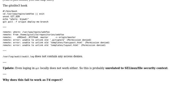 allow user access via ssh to /var/www/ смотреть онлайн