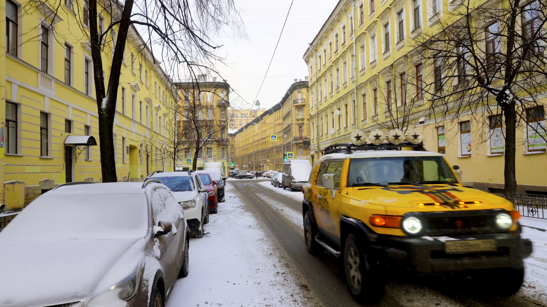 ?? В Петербург пришла зима! И не уходит. Прогулка по центру города. смотреть онлайн