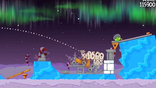Angry Birds Seasons Winter Wonderham 1-18 Walkthrough 3-Star смотреть онлайн