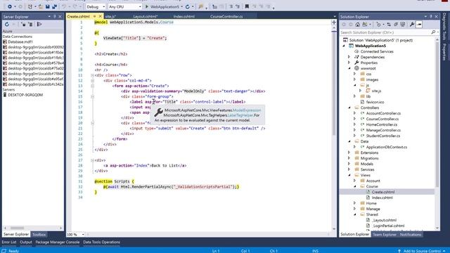 AutoComplete TextBox from Database In ASP.NET Core смотреть онлайн