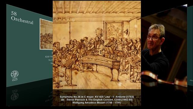 W.A. Mozart - Symphony No.36 in С major, K. 425 (dir. Trevor Pinnock, 1993-95) смотреть онлайн