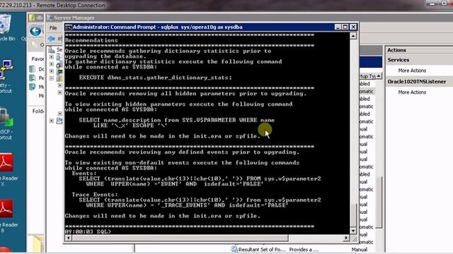 Manual Upgrading Oracle 10g to 11g смотреть онлайн
