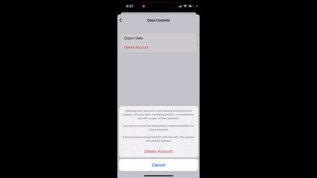 Can you restore a deleted account in ChatGPT iOS app? смотреть онлайн