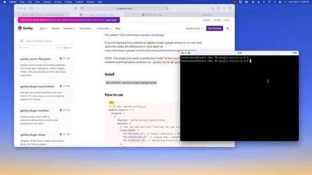 How to get Google Analytics 4 to work with Gatsby // gatsby-plugin-google-gtag смотреть онлайн
