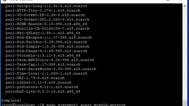 Centos 8 - install mysql смотреть онлайн