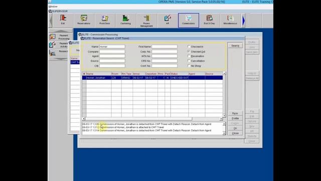 كيفيه احتساب العموله من على نظام اوبرا للفنادق | Opera system Commission смотреть онлайн