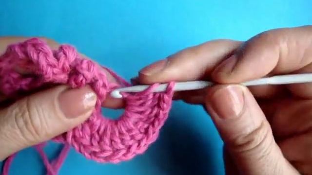 Вязаный крючком цветок Урок 29 Сrochet flower pattern смотреть онлайн