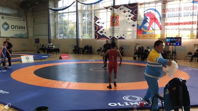 Финал 45 кг. Лопаа Т.(ТЫВ) Vs Бакаев Д.(МСК) Первенство России до 18 лет г. Наро-Фоминск  2023