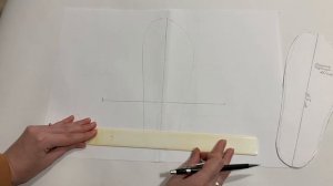 Шьем тапочки из меха! Построение выкройки на любую ногу - часть 1
