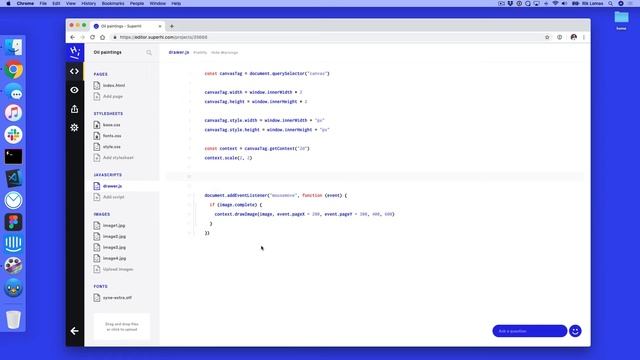 How to make a mouse-move glitch collage using HTML canvas and Javascript смотреть онлайн