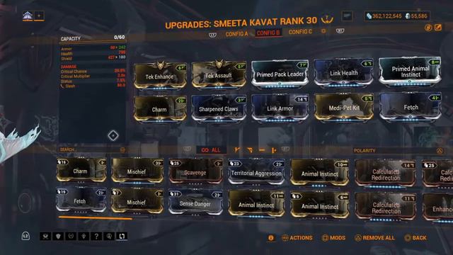 Smeeta Kavat Build and Parazon Build (Warframe) смотреть онлайн