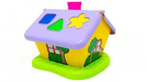 Учим Фигуры и Цвета на Английском языке Игрушечный Домик