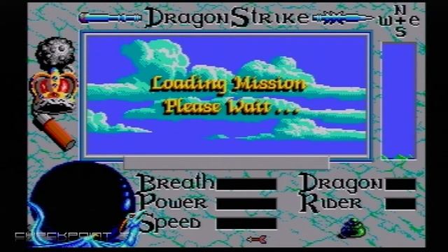 DragonStrike - Unique Dragon Flight Simulator - Amiga Gameplay 50 FPS смотреть онлайн