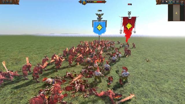 1200 Gold Infantry Tournament. Total War Warhammer 3 смотреть онлайн