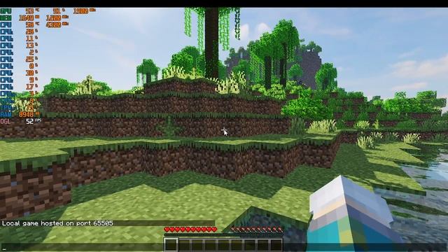 Ryzen 5 4650g Vega 7 - Minecraft Shader Test - projectLUMA смотреть онлайн
