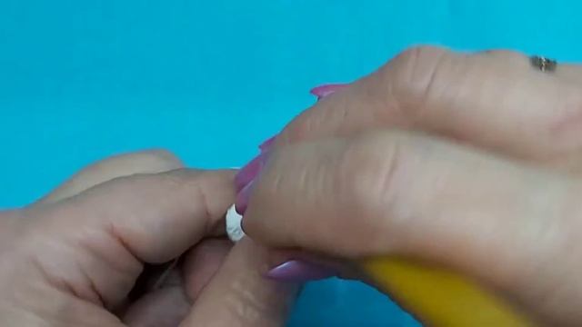 Ажурный цветок с пико. Элемент для Ирландского кружева смотреть онлайн