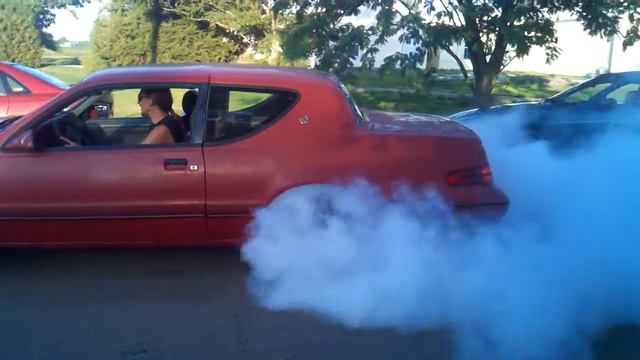 1988 Mercury Cougar XR7 Burnout смотреть онлайн