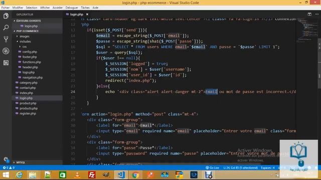 موقع e-commerce ب php و mysql الجزء السادس العاشر смотреть онлайн