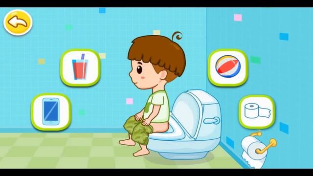 Приучение к туалету.Малыш и Гигиена.Как Правильно Пользоваться Туалетом.Игровой Мульт смотреть онлайн