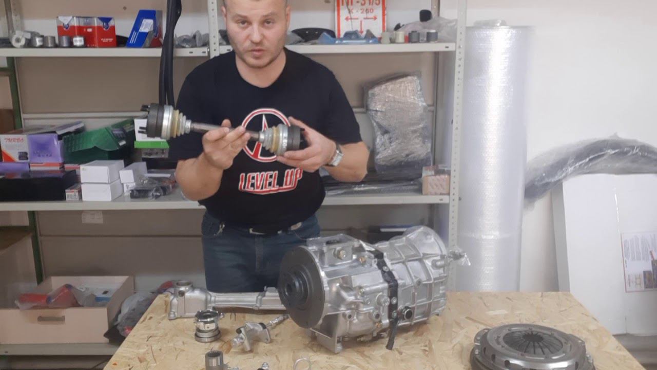 Готовый кит-комплект для установки КПП Аисин концерн Тойота на Шеви ниву со стандартной раздаткой. смотреть онлайн