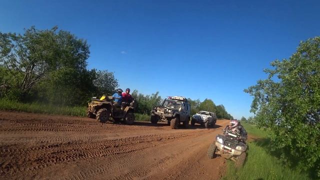 Очер - начало реки кама! Покатушки по грязи! Бездорожье! 2 смотреть онлайн