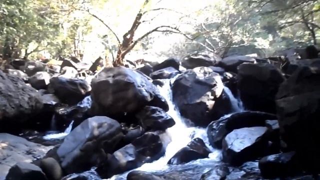 Водопад Дудхсагар  Индия  Южное ГОА Waterfall Dudhsagar India South GOA