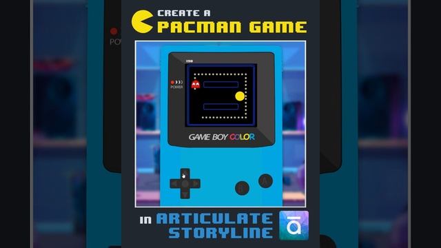 Create a Mini Pacman Game in Articulate Storyline [Advanced] смотреть онлайн