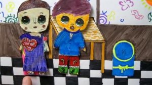 БУМАЖНЫЙ МИР. МОЕ УЖАСНОЕ 14 ФЕВРАЛЯ. МАРК И ДОМИНИКА. МАЛИНКА ПРУЖИНКА